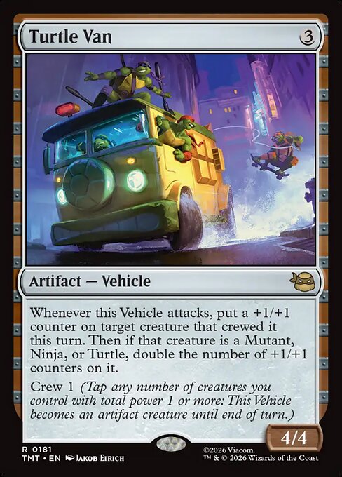 Turtle Van - Teenage Mutant Ninja Turtles - R - 181
