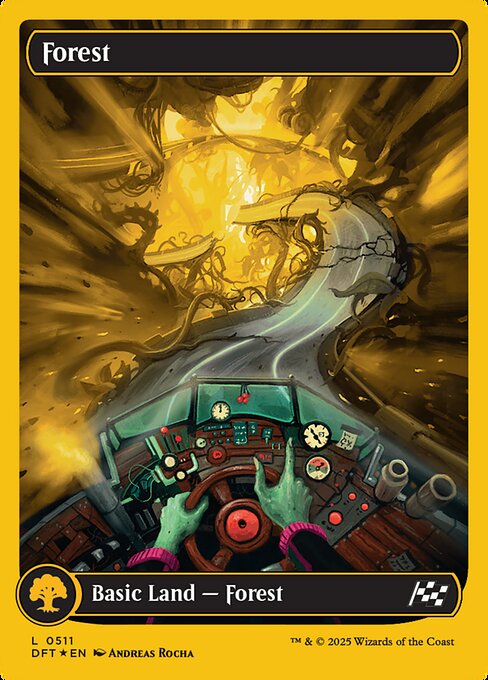 Forest (0511) (First-Place Foil) - Aetherdrift - L - 511