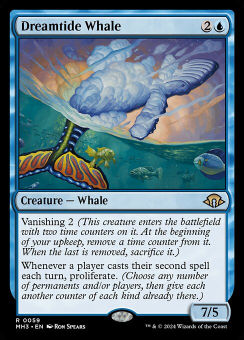 Dreamtide Whale - Modern Horizons 3 - R - 59