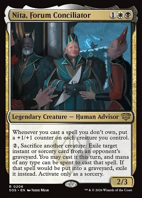 Nita, Forum Conciliator - Secrets of Strixhaven - R - 206