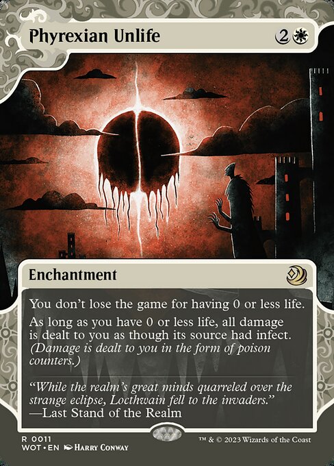 Phyrexian Unlife - Wilds of Eldraine: Enchanting Tales - R - 11