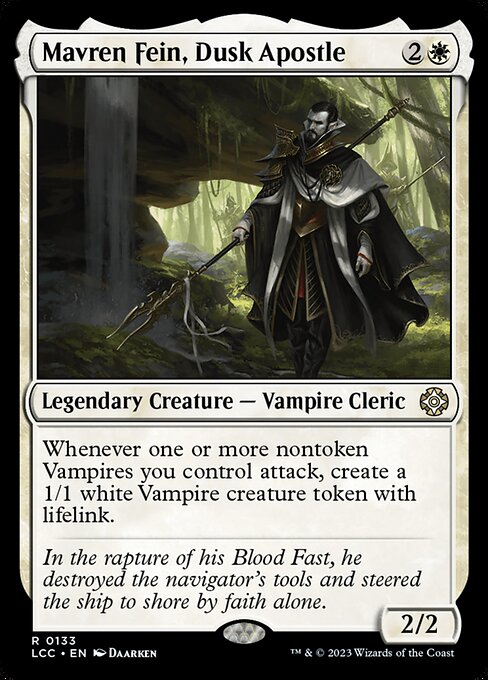 Mavren Fein, Dusk Apostle - Commander: The Lost Caverns of Ixalan - R - 133