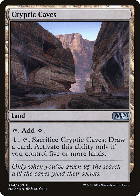 Cryptic Caves - Core Set 2020 - U - 244