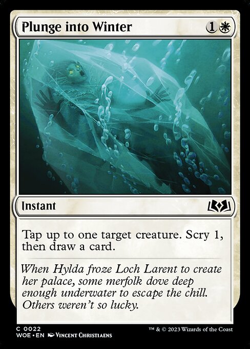 Plunge into Winter - Wilds of Eldraine - C - 22