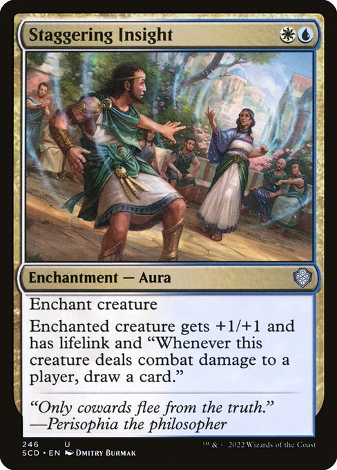 Staggering Insight - Starter Commander Decks - U - 246