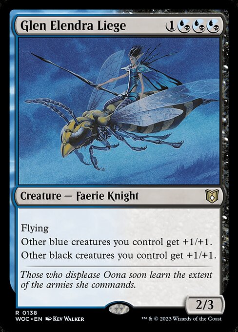 Glen Elendra Liege - Commander: Wilds of Eldraine - R - 138
