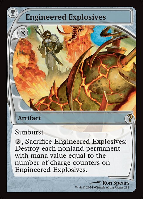 Engineered Explosives (Future Sight) - Mystery Booster 2 - R - 218