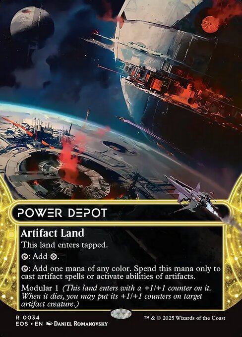 Power Depot (0034) (Borderless) - Edge of Eternities: Stellar Sights - R - 34