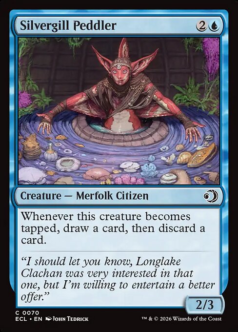 Silvergill Peddler - Lorwyn Eclipsed - C - 70