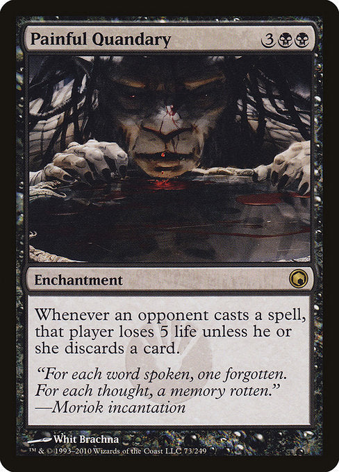 Painful Quandary - Scars of Mirrodin - R - 73