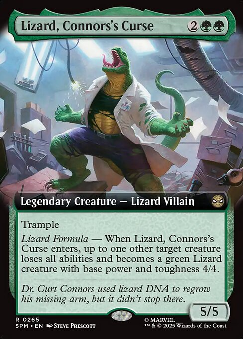 Lizard, Connors's Curse (Extended Art) - Marvel's Spider-Man - R - 265