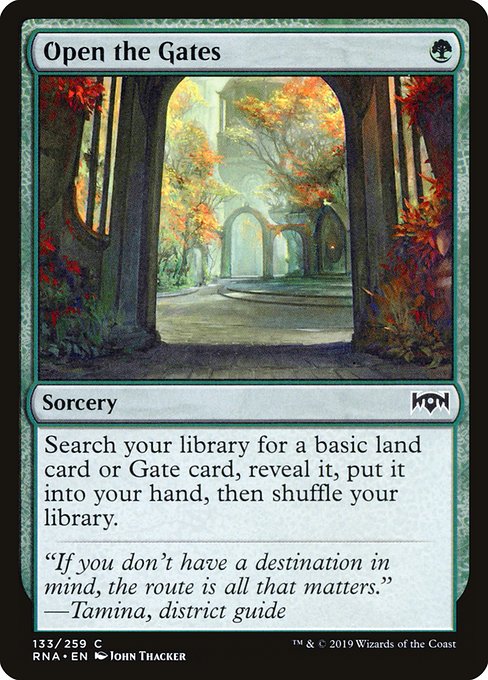 Open the Gates - Ravnica Allegiance - C - 133