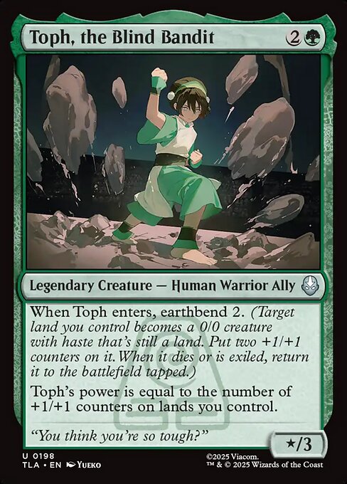 Toph, the Blind Bandit - Avatar: The Last Airbender - U - 198