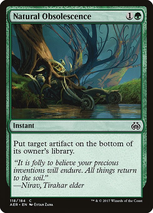 Natural Obsolescence - Aether Revolt - C - 118
