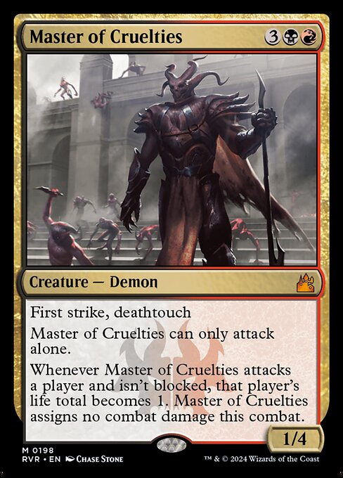 Master of Cruelties - Ravnica Remastered - M - 198