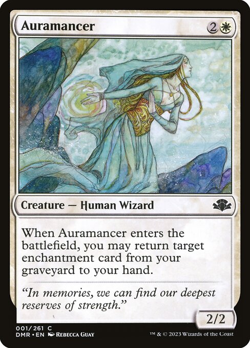 Auramancer - Dominaria Remastered - C - 1