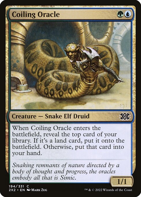 Coiling Oracle - Double Masters 2022 - C - 194
