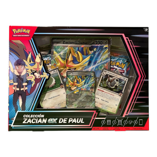 Coleccion Zacian ex de Paul Español Spanish