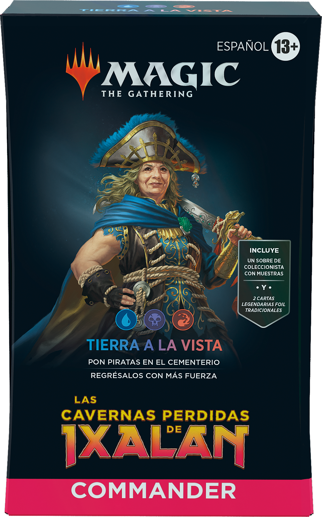 MTG The Lost Caverns of Ixalan Commander Deck - Ahoy Mateys (español)