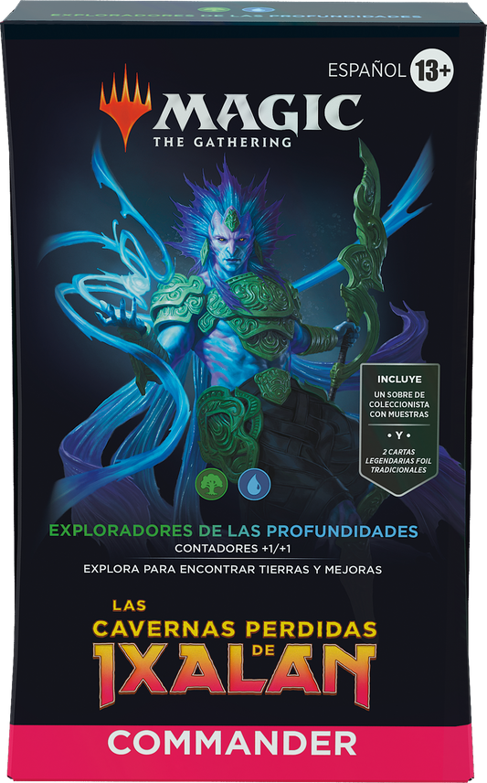 MTG The Lost Caverns of Ixalan Commander Deck - Explorers of the Deep (español)