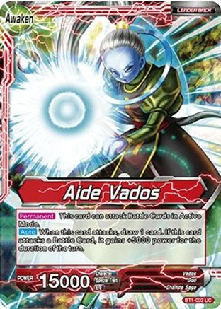 Vados // Aide Vados - Galactic Battle - Uncommon - BT1-002