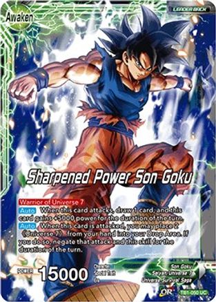 Son Goku // Sharpened Power Son Goku - Tournament of Power - Uncommon - TB1-050