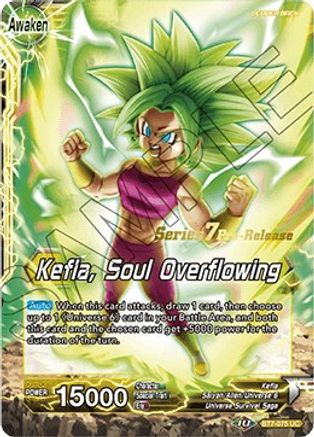 Caulifla & Kale // Kefla, Soul Overflowing - Assault of the Saiyans Pre-Release Cards - Uncommon - BT7-075_PR