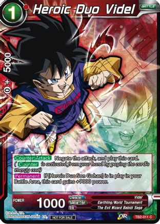 Heroic Duo Videl (Event Pack 05) - Promotion Cards - Promo - TB2-011