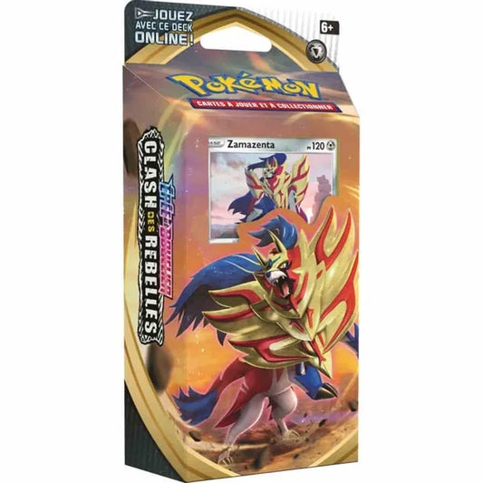 POKEMON Rebel Clash Theme Deck [Zamazenta] - SWSH02: Rebel Clash ESPA?OL