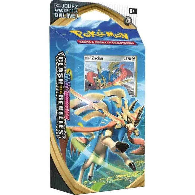 POKEMON Rebel Clash Theme Deck [Zacian] - SWSH02: Rebel Clash ESPA?OL