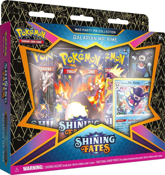 POKEMON Shining Fates Mad Party Pin Collection [Galarian Mr. Rime]
