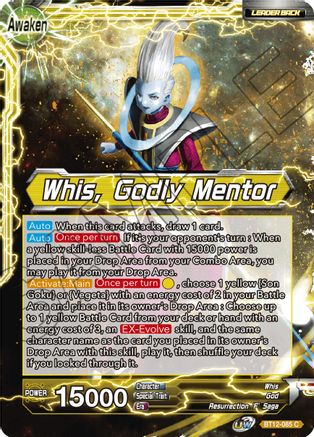 Whis // Whis, Godly Mentor - Vicious Rejuvenation - Common - BT12-085