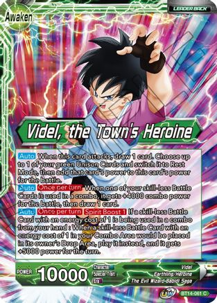 Videl // Videl, the Town's Heroine - Cross Spirits - Common - BT14-061