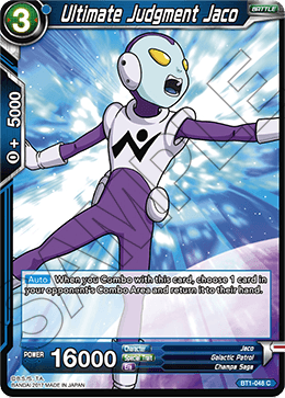 Ultimate Judgment Jaco - Galactic Battle - Common - BT1-048