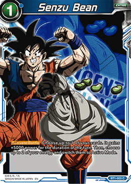 Senzu Bean - Expansion Deck Box Set 07: Magnificent Collection - Fusion Hero - Common - BT1-053