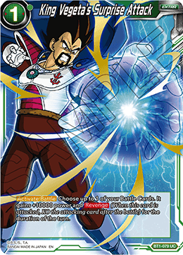King Vegeta's Surprise Attack (Alternate Art) - Special Anniversary Set - Uncommon - BT1-079