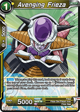 Avenging Frieza (2017) - Galactic Battle - Common - BT1-089