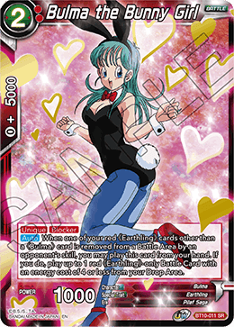 Bulma the Bunny Girl - Rise of the Unison Warrior - Super Rare - BT10-011