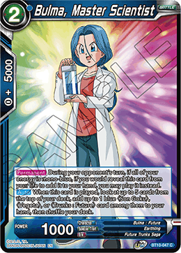 Bulma, Master Scientist - Rise of the Unison Warrior - Common - BT10-047