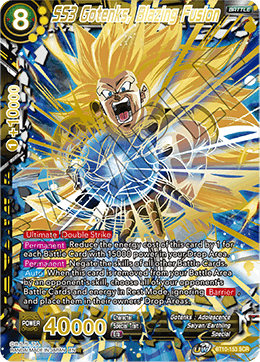 SS3 Gotenks, Blazing Fusion - Rise of the Unison Warrior (2nd Edition) - Secret Rare - BT10-153
