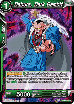 Dabura, Dark Gambit - Vermilion Bloodline - Rare - BT11-086