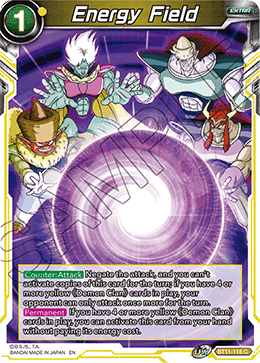 Energy Field - Vermilion Bloodline - Common - BT11-118