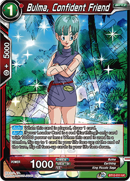 Bulma, Confident Friend - Vicious Rejuvenation - Uncommon - BT12-011