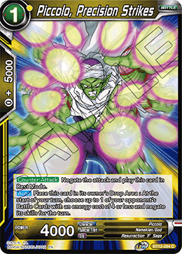 Piccolo, Precision Strikes - Vicious Rejuvenation - Common - BT12-094