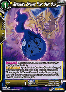 Negative Energy Four-Star Ball - Vicious Rejuvenation - Common - BT12-115