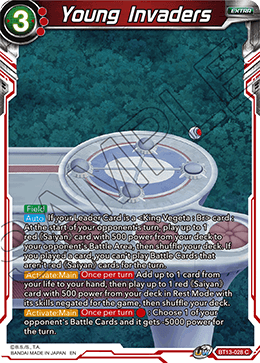 Young Invaders - Supreme Rivalry - Common - BT13-028