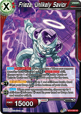Frieza, Unlikely Savior - Cross Spirits - Uncommon - BT14-003