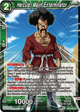 Hercule, Majin Exterminator - Cross Spirits - Rare - BT14-075
