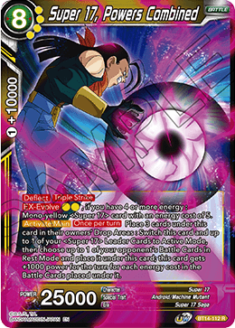Super 17, Powers Combined - Cross Spirits - Rare - BT14-112