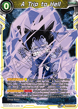 A Trip to Hell - Cross Spirits - Rare - BT14-118